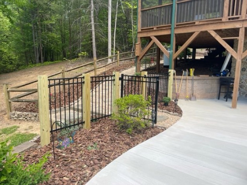 Fence and deck work in Banner Elk