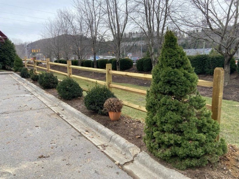 Fence and deck work in Todd