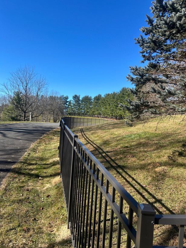 Aluminum Fence by Mountain Fence and Deck