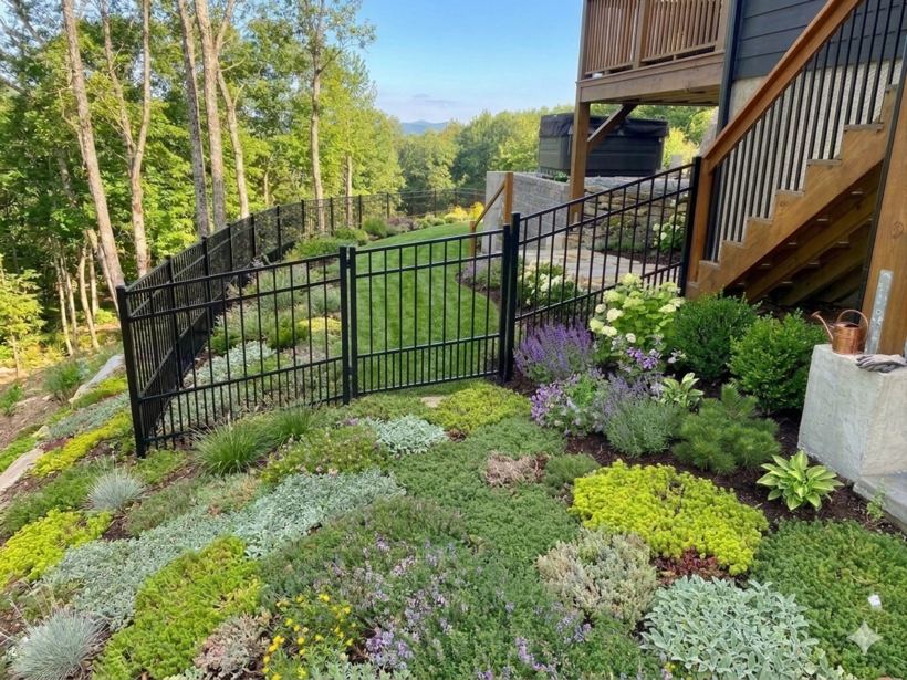 Aluminum Fence by Mountain Fence and Deck