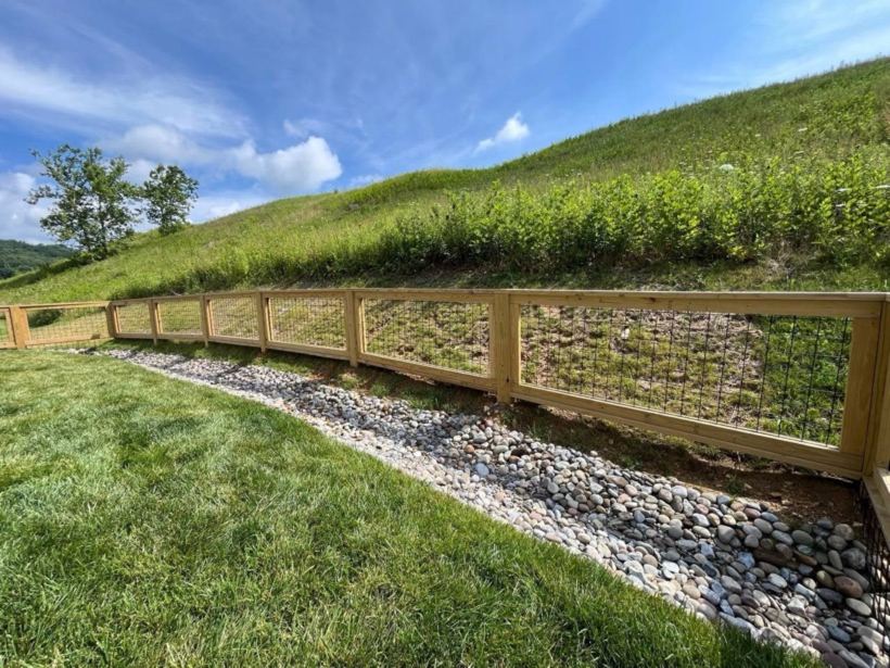 Deck Board Fence by Mountain Fence and Deck