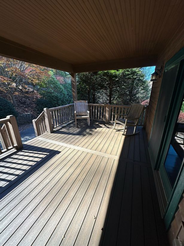 Custom Deck by Mountain Fence and Deck