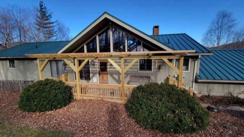Custom Deck by Mountain Fence and Deck