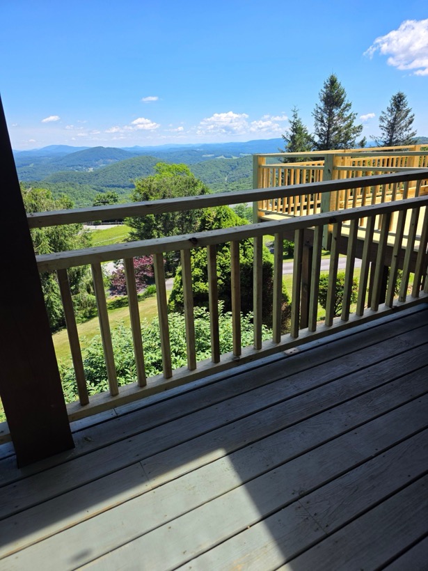 Custom deck work in Western NC