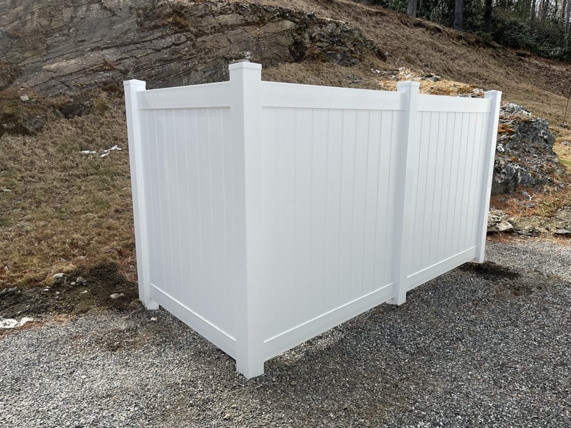 Privacy Fence installed by Mountain Fence & Deck in the High Country, NC