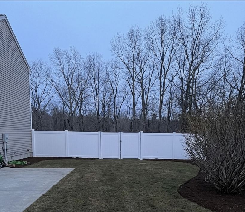 Vinyl Fence in Western NC